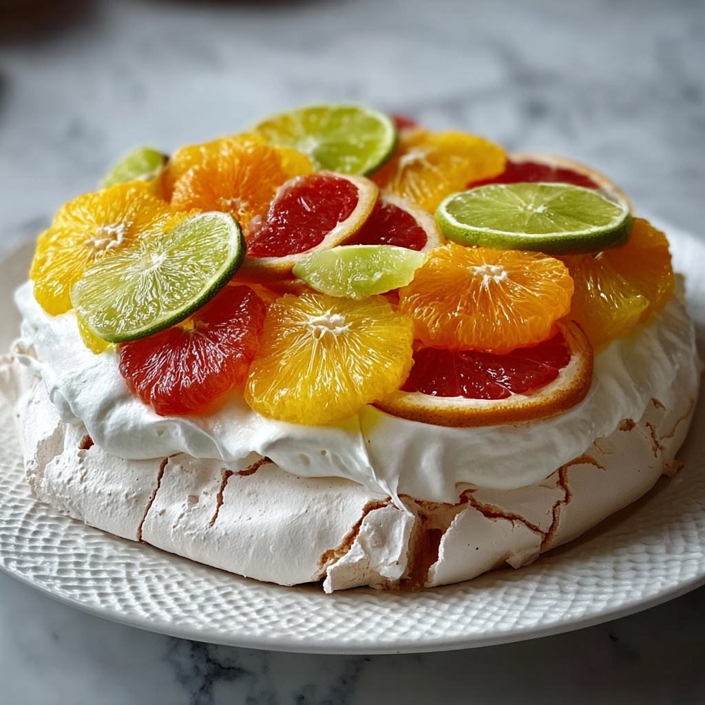 Citrus Pavlova Recipe - Recipe Image