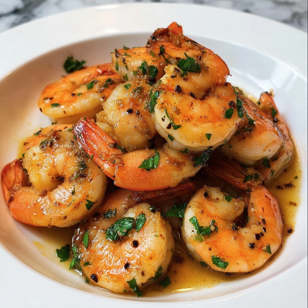 Crispy Garlic Butter Shrimp: 18-Minute Flavor Sensation Recipe - Recipe Image