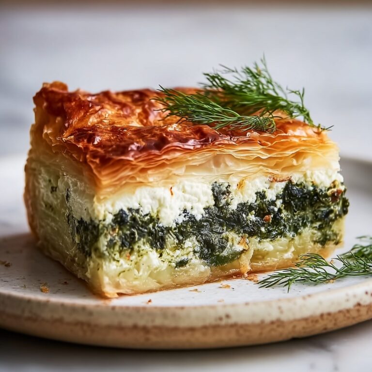 Keto Greek Spinach Pie Recipe