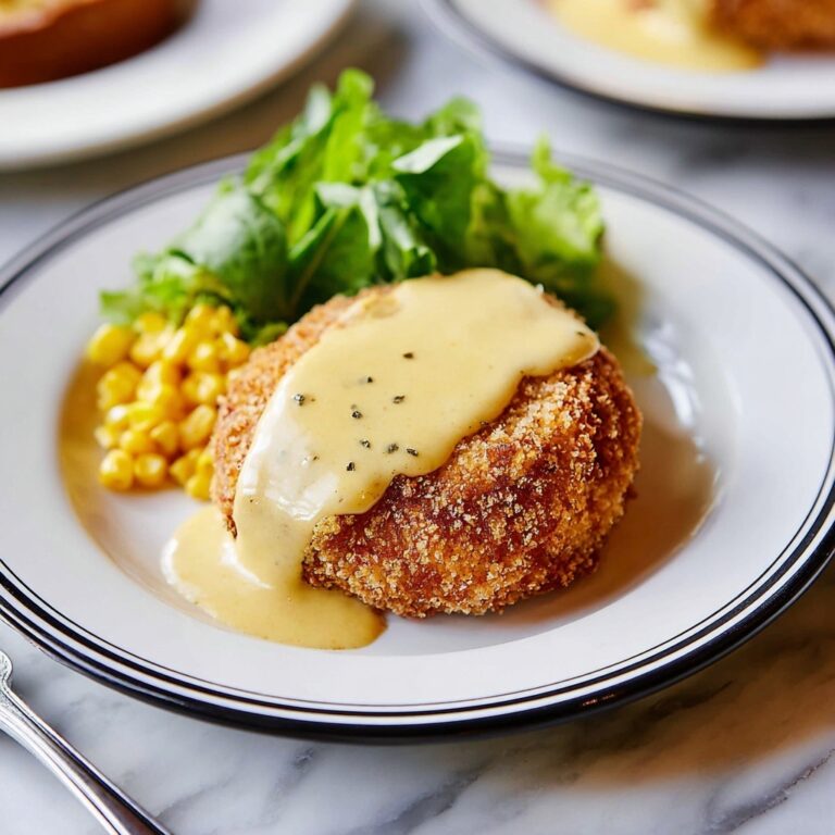 Chicken Pillows with Creamy Chicken Gravy Recipe