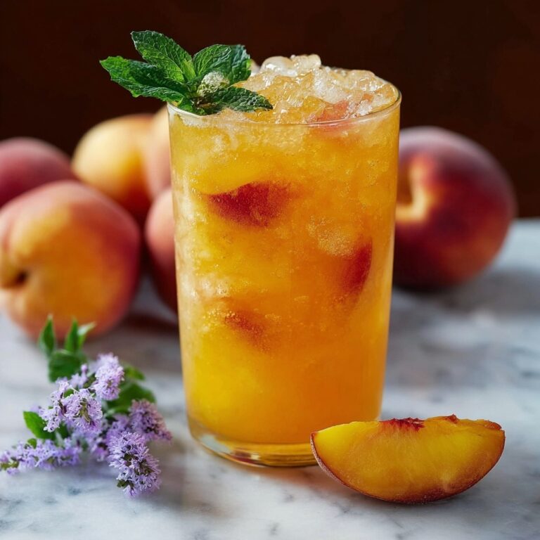 Easy Peach Tea: The Perfect Refreshing Summer Drink Recipe