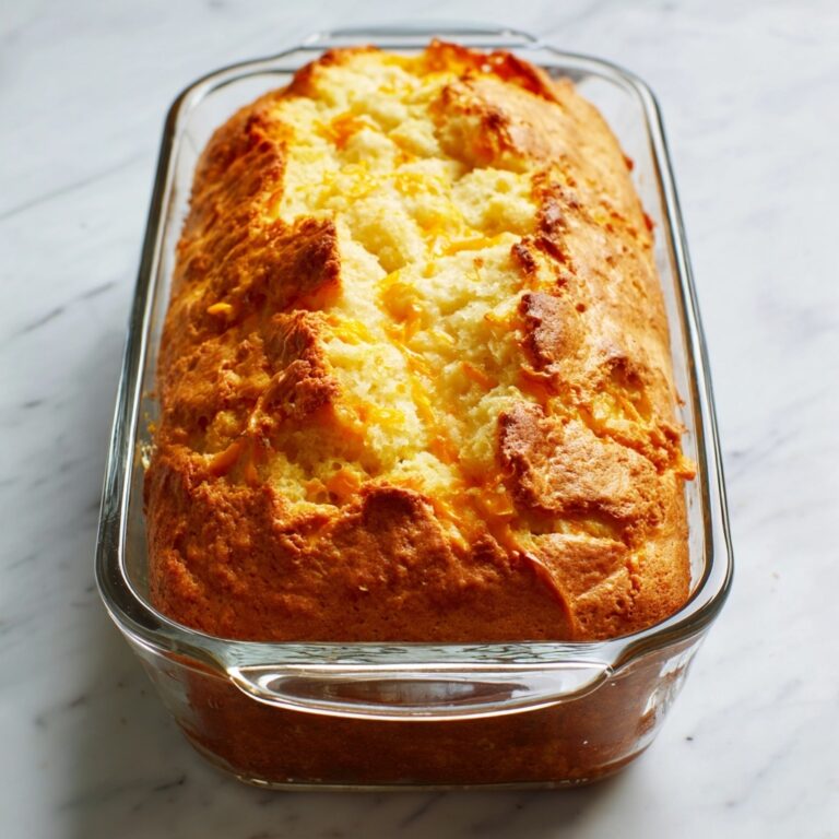 Easy Cheddar Cheese Bread Recipe