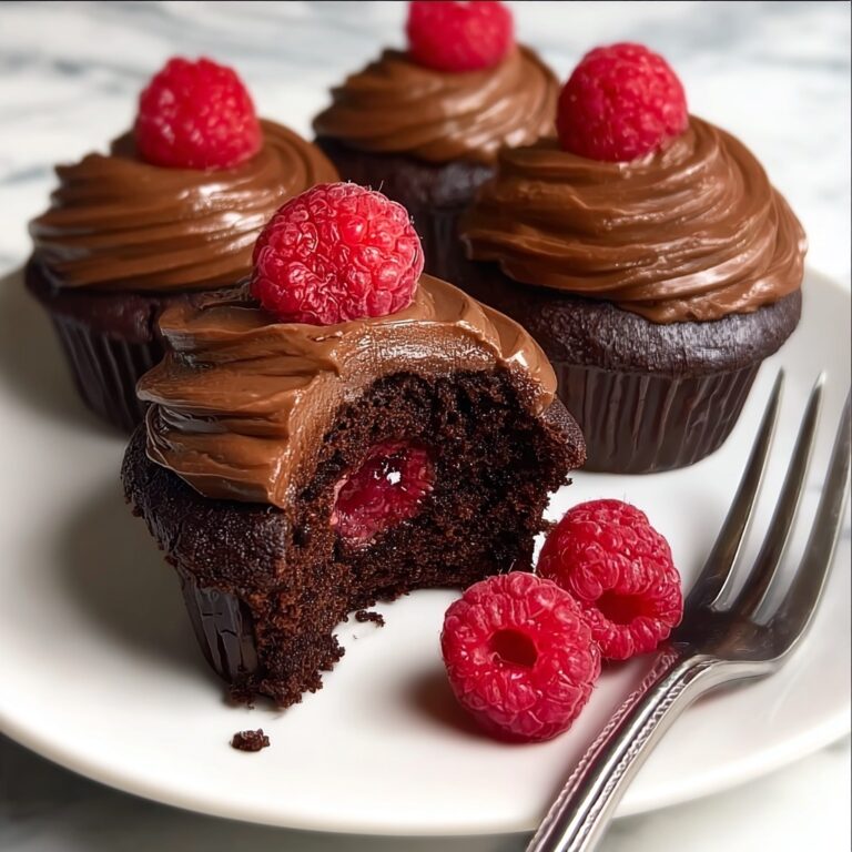 Chocolate Raspberry Cupcakes Recipe