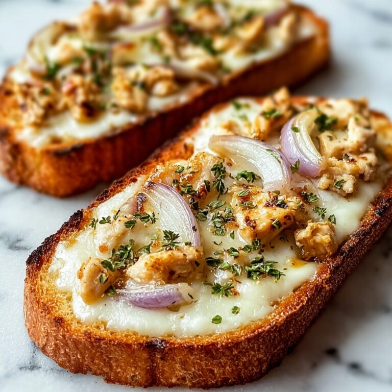 French Bread Chicken Alfredo Pizza Recipe