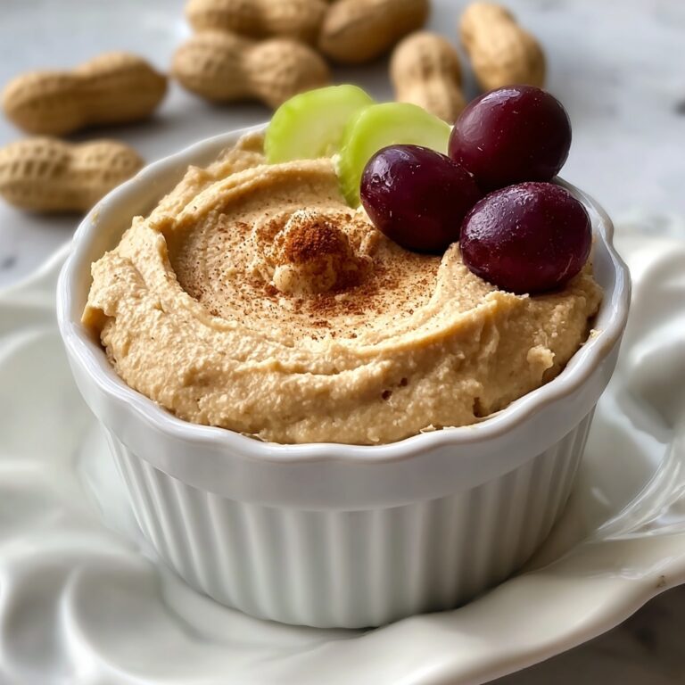Spiced Peanut Butter Yogurt Dip Recipe