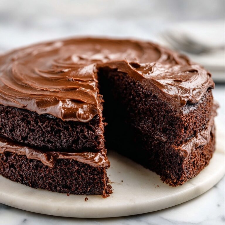 Decadent Chocolate Fudge Cake Recipe