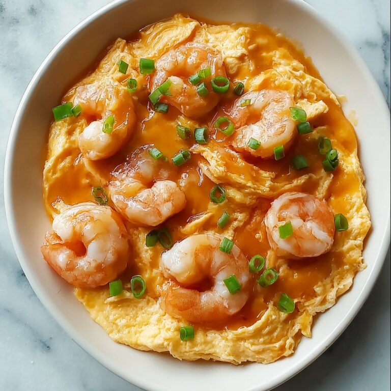 Cantonese Silky Scrambled Eggs & Shrimp Recipe