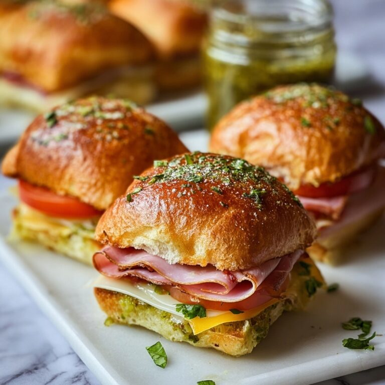 Melt-in-Your-Mouth Hot Italian Sub Sliders Recipe