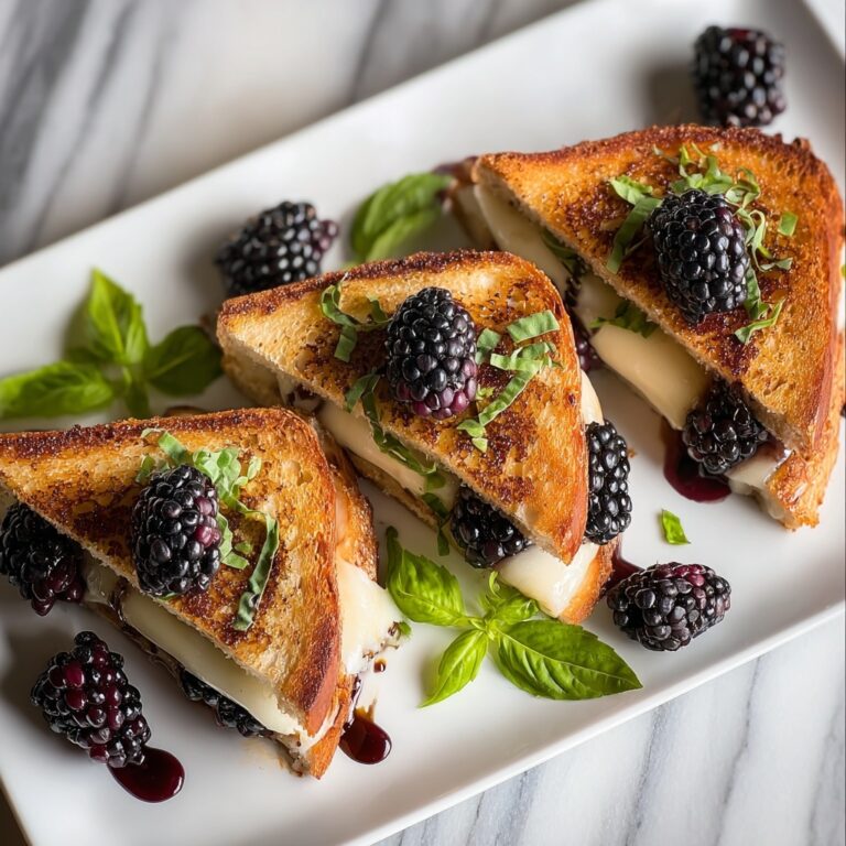 Blackberry Balsamic & Brie Grilled Cheese Recipe