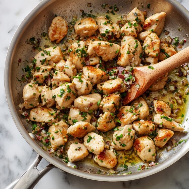 Garlic Butter Chicken Bites Recipe