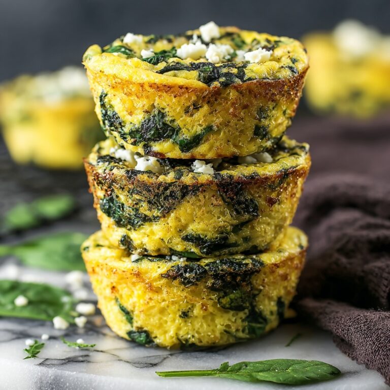 Spinach and Feta Egg Muffins Recipe
