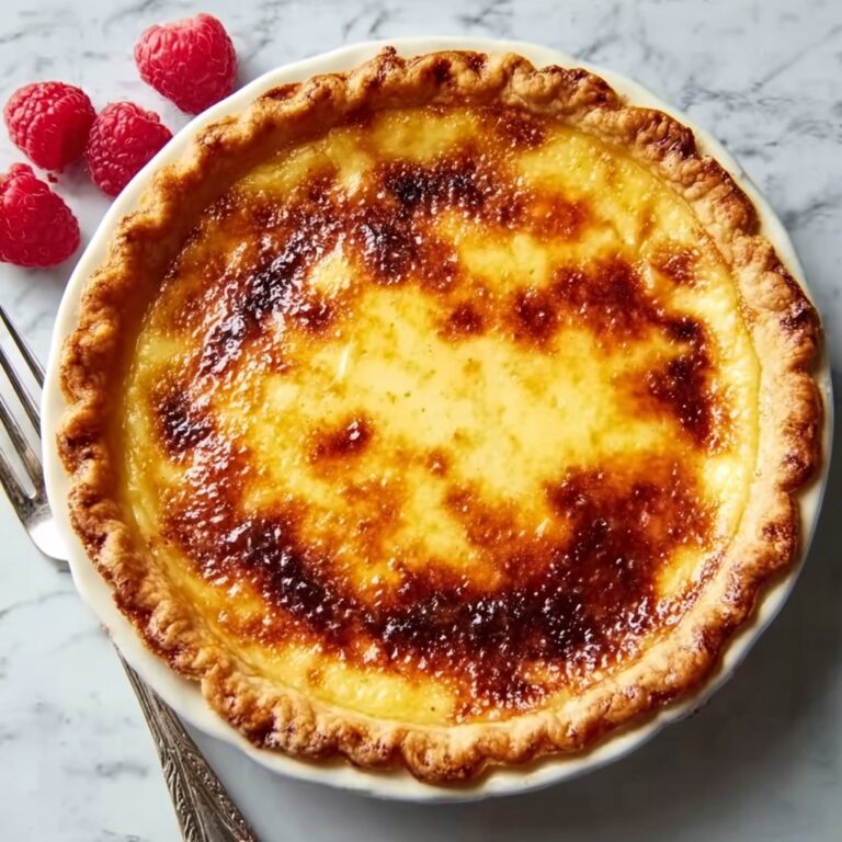 Creme Brulee Pie Recipe