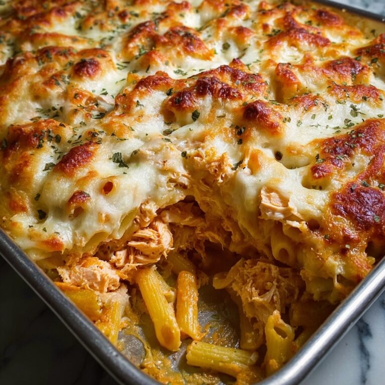 Baked Chicken Parmesan Pasta Recipe