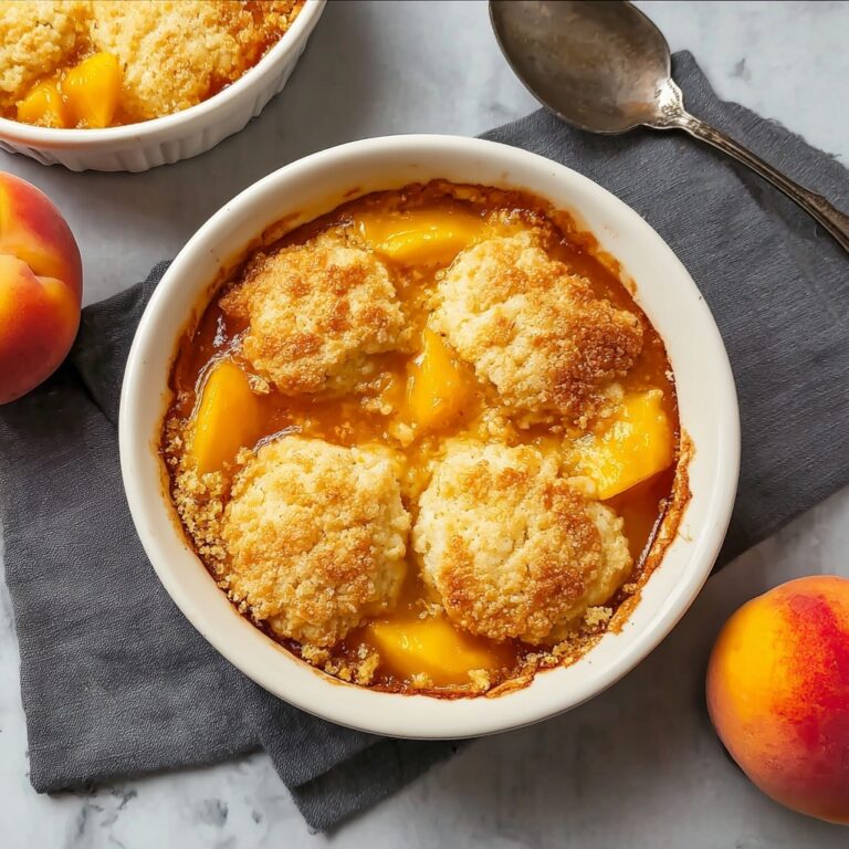 Irresistible Peach Cobbler That’ll Brighten Your Day Recipe