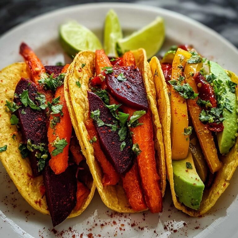 Roasted Root Veggie Tacos Recipe