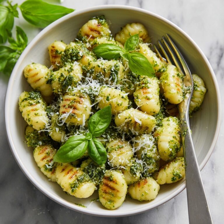 Pesto Gnocchi Recipe