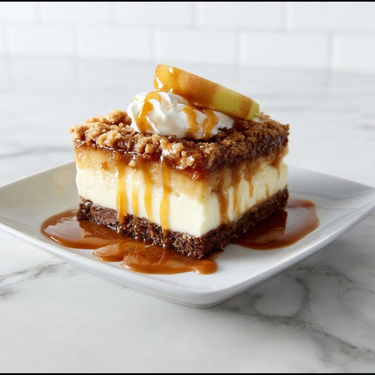 Gluten-Free Caramel Apple Cheesecake Bars Recipe