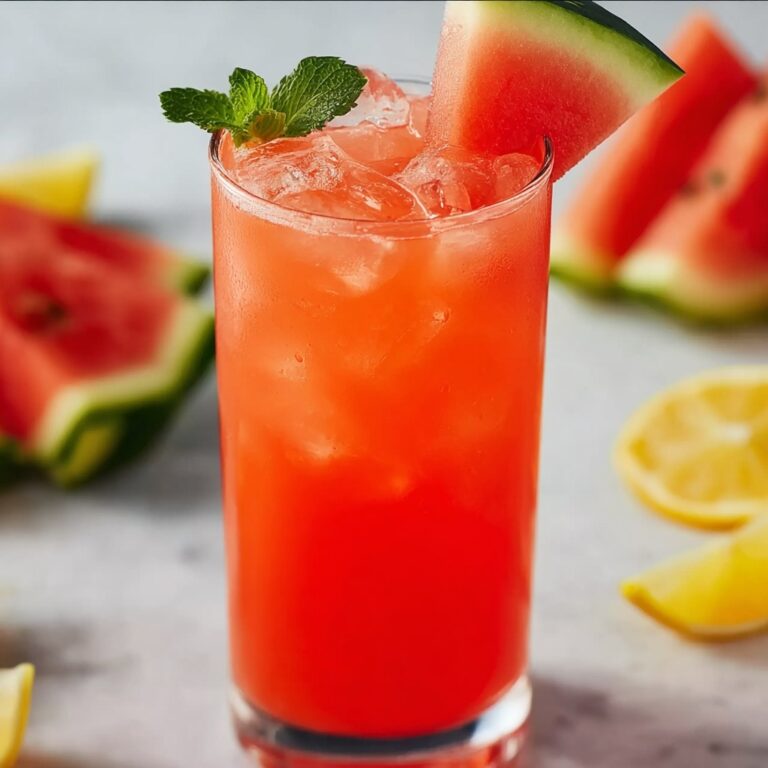 Refresh Your Summer with Homemade Watermelon Lemonade Recipe