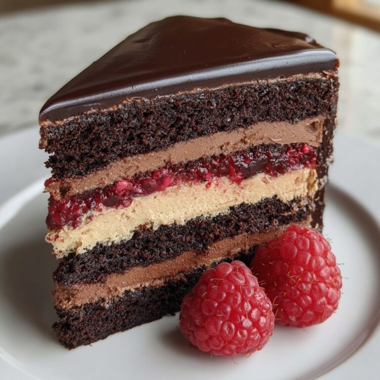 Christmas Chocolate Raspberry Cake Recipe