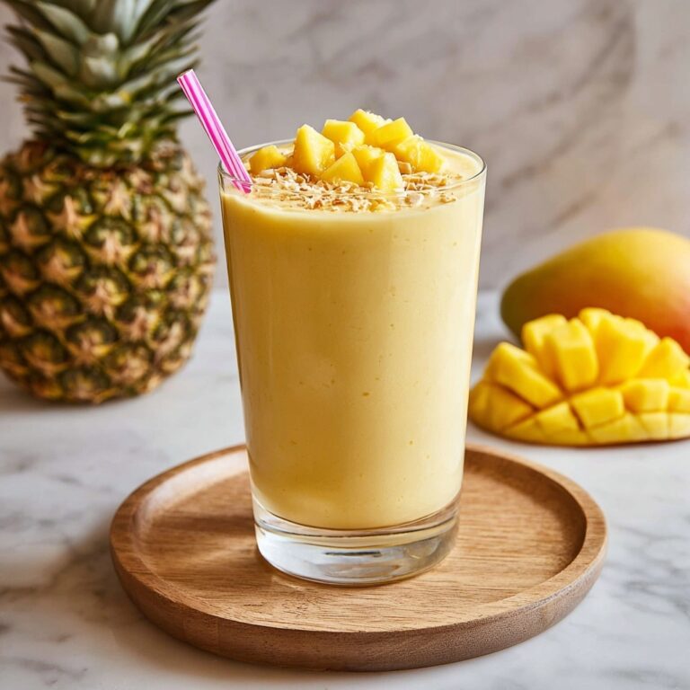 Mango Pineapple Smoothie Bowl Recipe