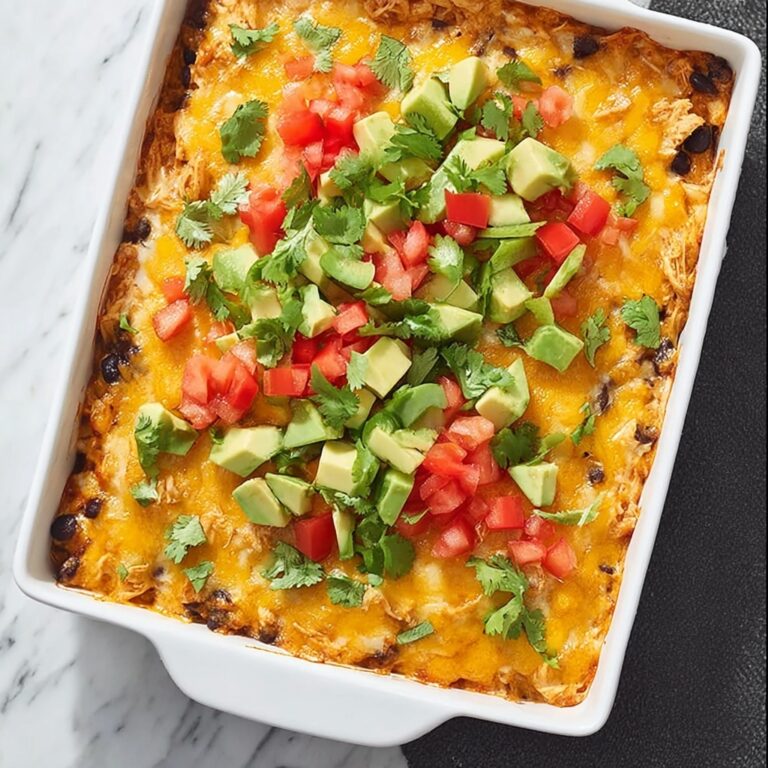 Cheesy Mexican Chicken Casserole Recipe