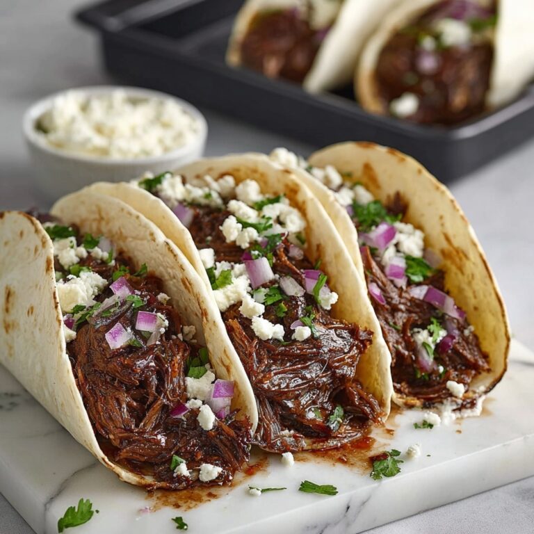 Slow Cooker BBQ Beef Brisket Tacos Recipe