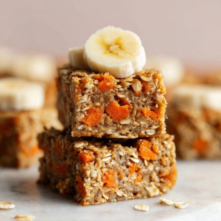 Banana Oatmeal Bars Recipe