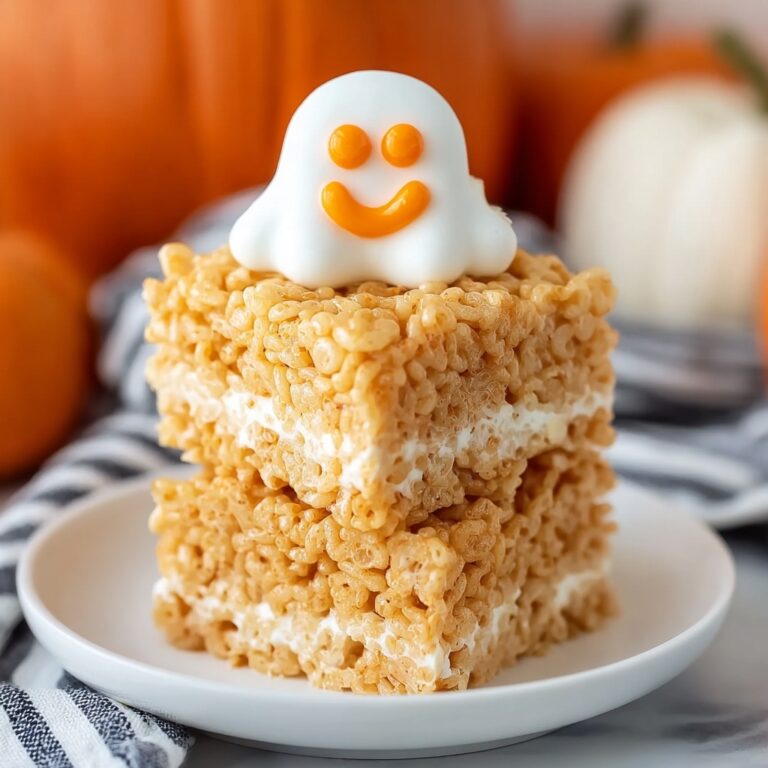 Pumpkin Rice Krispie Treats for a Cozy Fall Delight Recipe
