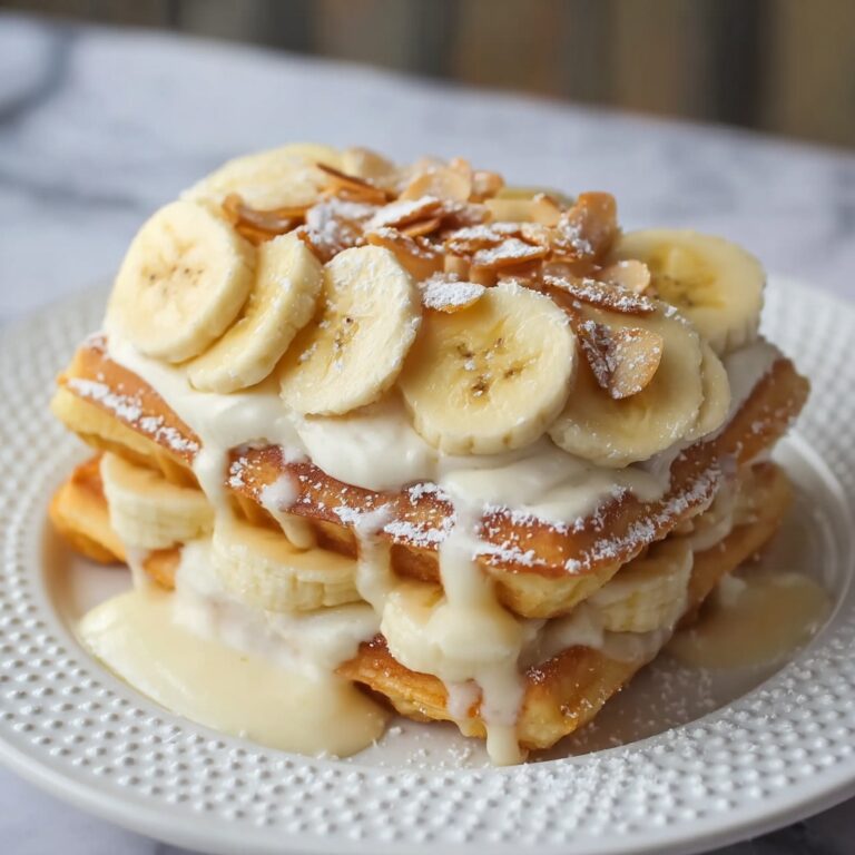 Banana Pudding Funnel Cakes Recipe